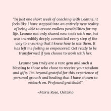 Load image into Gallery viewer, ‘Be light!’/ ‘Soul Shine’ Coaching Session